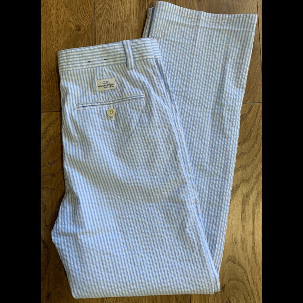 Seeesucker pants
